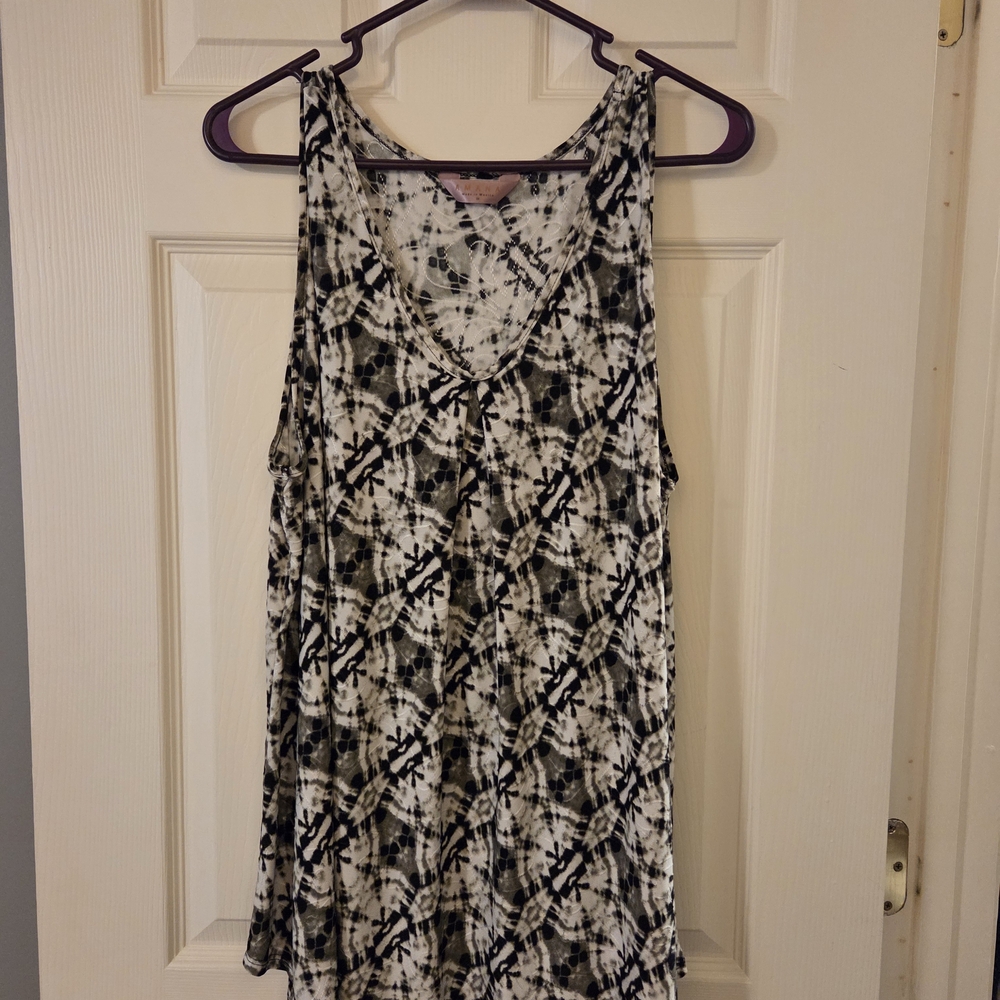 Amana Sleeveless V-Neck Blouse